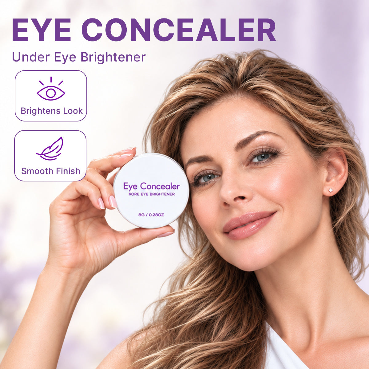 ✨ Under-Eye Concealer & Brightener 👁️