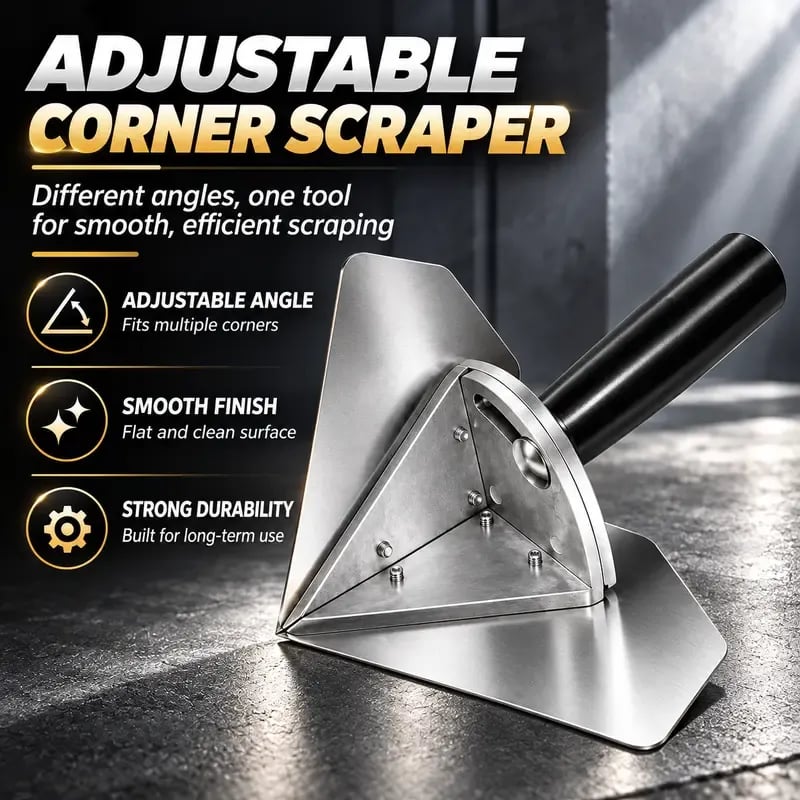 Stainless Steel Corner Finishing Trowel