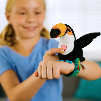 🐦🐦Happy Yapper Interactive Bird Slap Bracelet – Wearable Animal Toy for Playtime Adventures