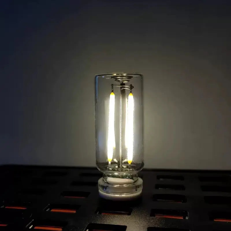 🚗✨ USB Touch-Dimmable LED Filament Night Light – Warm Ambient Glow for Cars & Bedrooms 💡