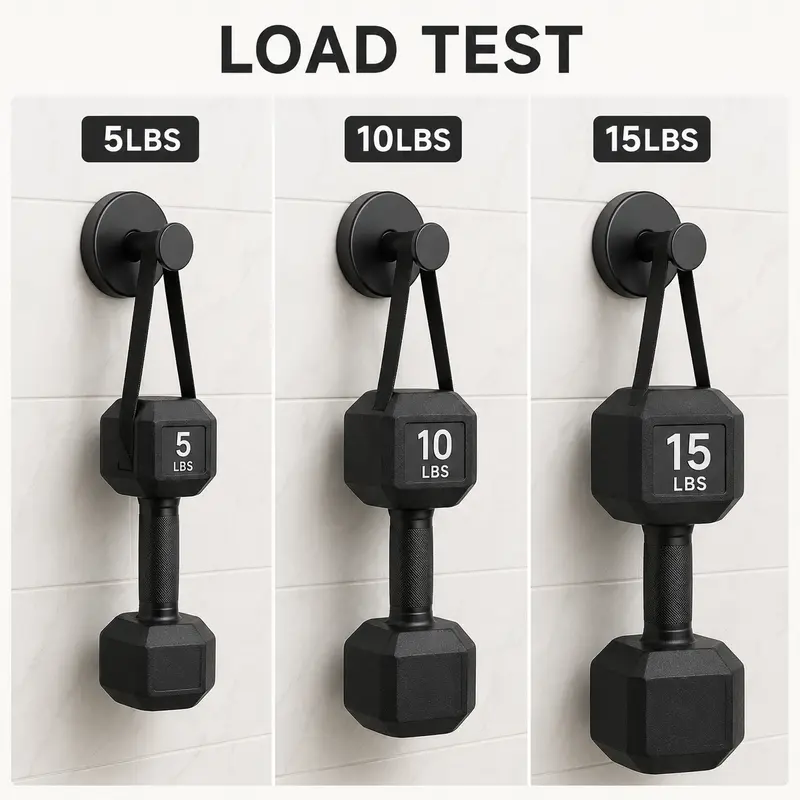 🪝✨ Stainless Steel Finish GripLock Heavy-Duty Adhesive Wall Hooks 🏠