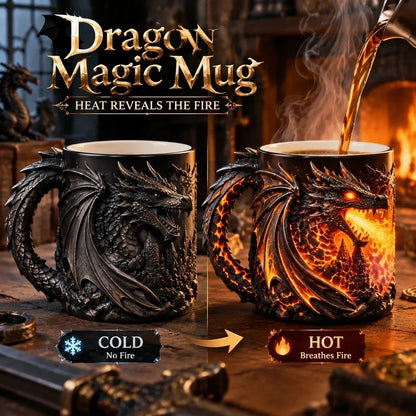 Dragonfire 3D Heat-Reveal Magic Mug - 2