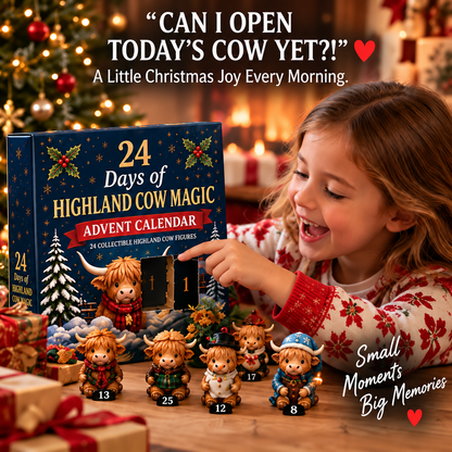 🐮24-Day Highland Cow Advent Calendar