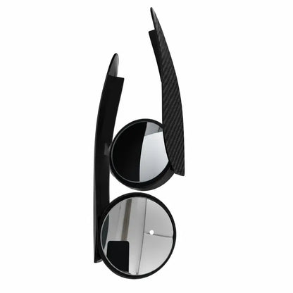 🚗 2-Pack Car Side Mirror Rain Visors with 360° Blind Spot Mirrors – Clearer Views in the Rain 🌧️
