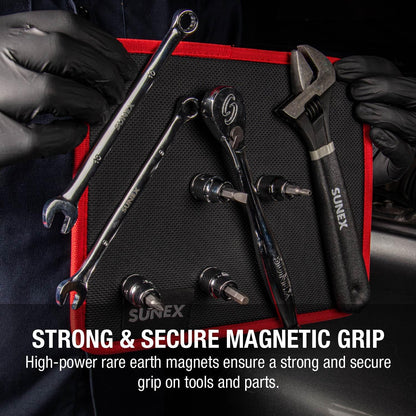 🧲 Magnetic Tool Tray & Mat – IP-Safe, Flexible & Non-Slip Workshop Organizer 🔧