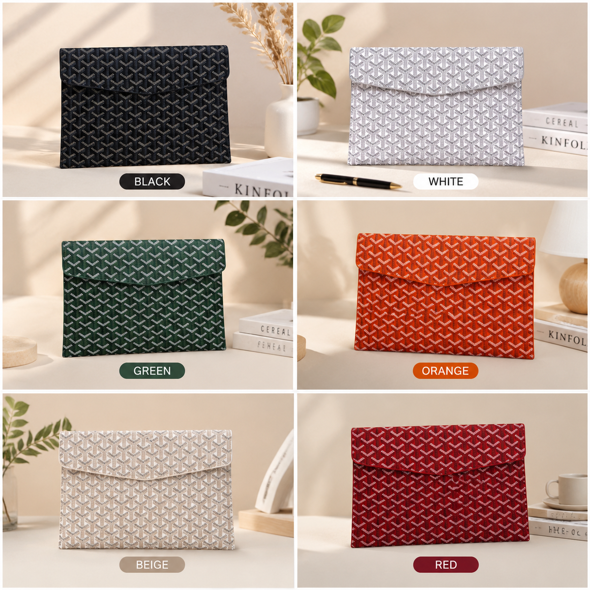 📁💼 A4 Padfolio Document Organizer – 13" Laptop & Tablet Sleeve with Magnetic Closure ✨