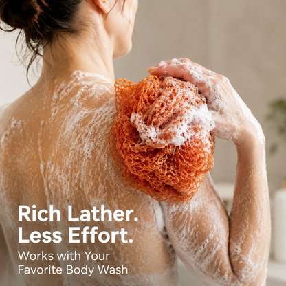 🧼✨ Authentic African Exfoliating Net Bath Sponge 🚿