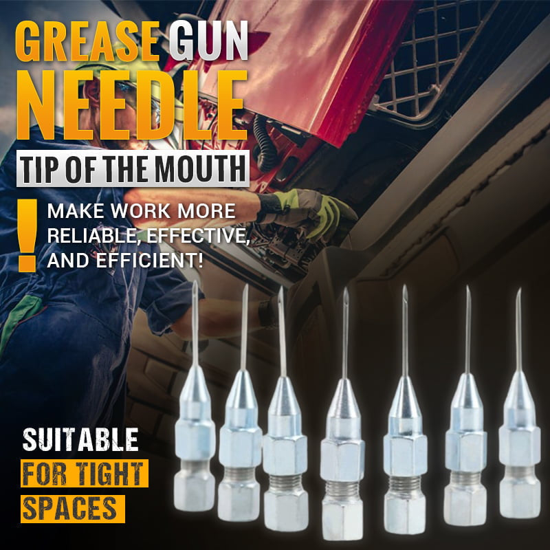 2Pcs Grease Gun Needle Tip Of The Mouth