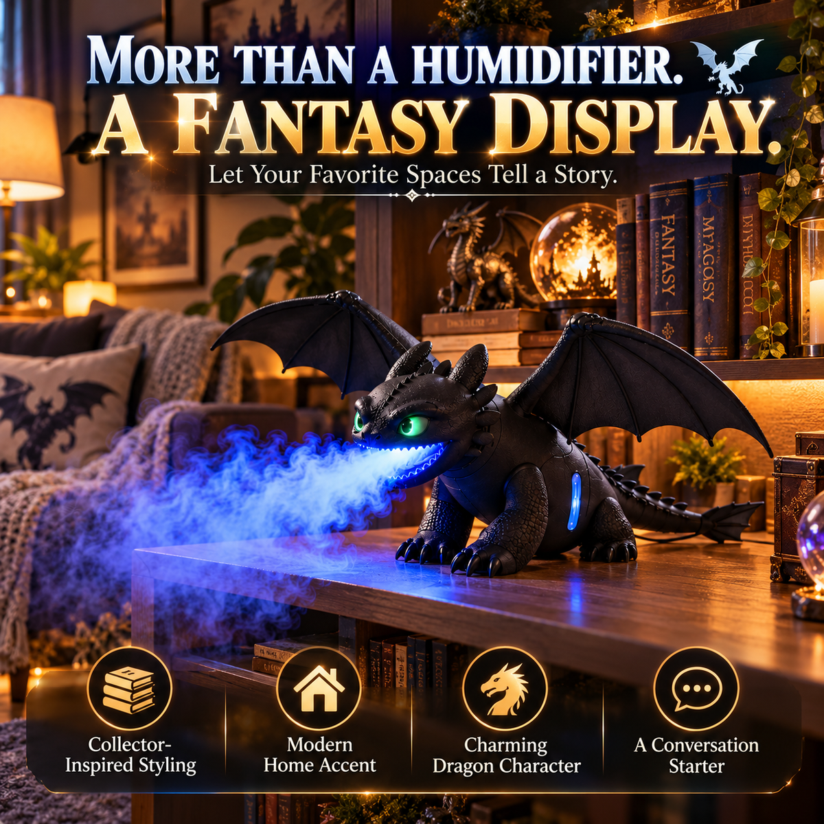 Black dragon mist humidifier