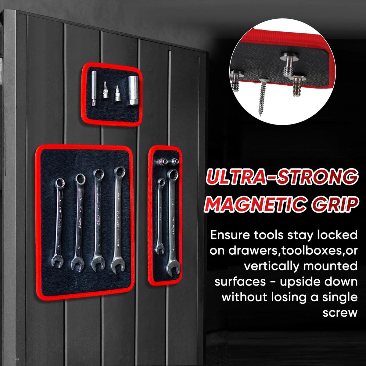 🧲 Magnetic Tool Tray & Mat – IP-Safe, Flexible & Non-Slip Workshop Organizer 🔧