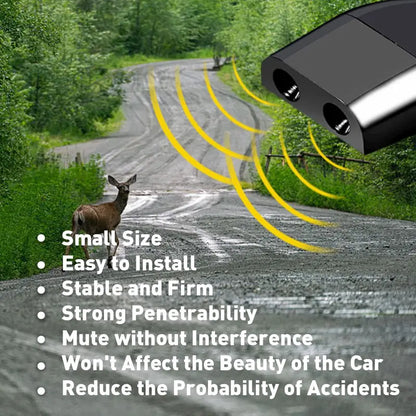 🦌2PCS Deer Warning Whistles – Easy-Install Wildlife Alert for Cars, Trucks, RVs & Motorcycles