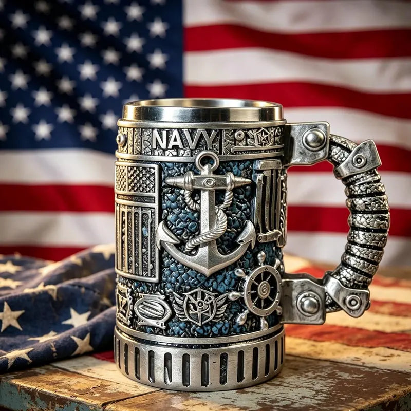 🎖️ Military 3D Mug Series – Bold Novelty Drinkware ☕