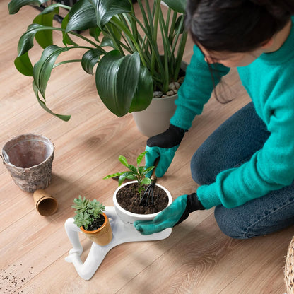 🎖️Lazy Guy Funny Planter with Drainage Hole