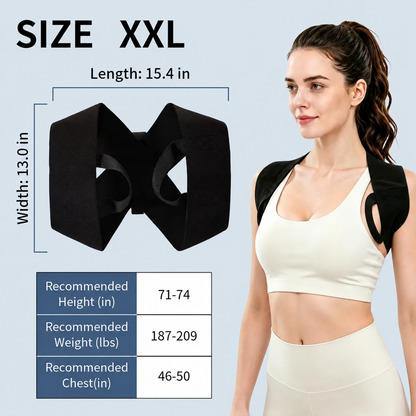 🔥LAST DAY 49% OFF🔥💪Posture Support Straps for Men & Women – ✨Elastic Back Support, Straight Back Support