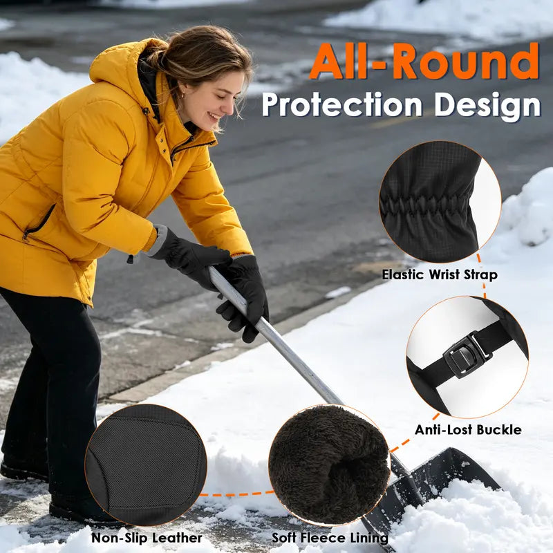 🧤❄️ Unisex Thermal Winter Gloves – Windproof, Water-Resistant & Touchscreen Compatible ⛷️