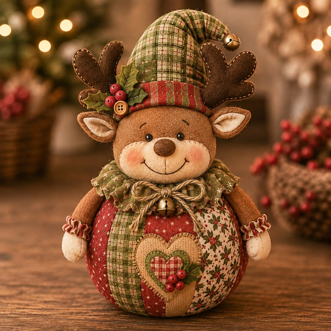 🔥LAST DAY 50% OFF - 🎄 Patchwork Fabric Doll DIY Kit