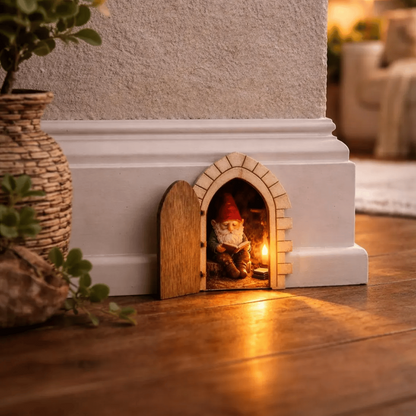 🧝✨ Little Elf Door That Opens – A Hidden Miniature World 🚪