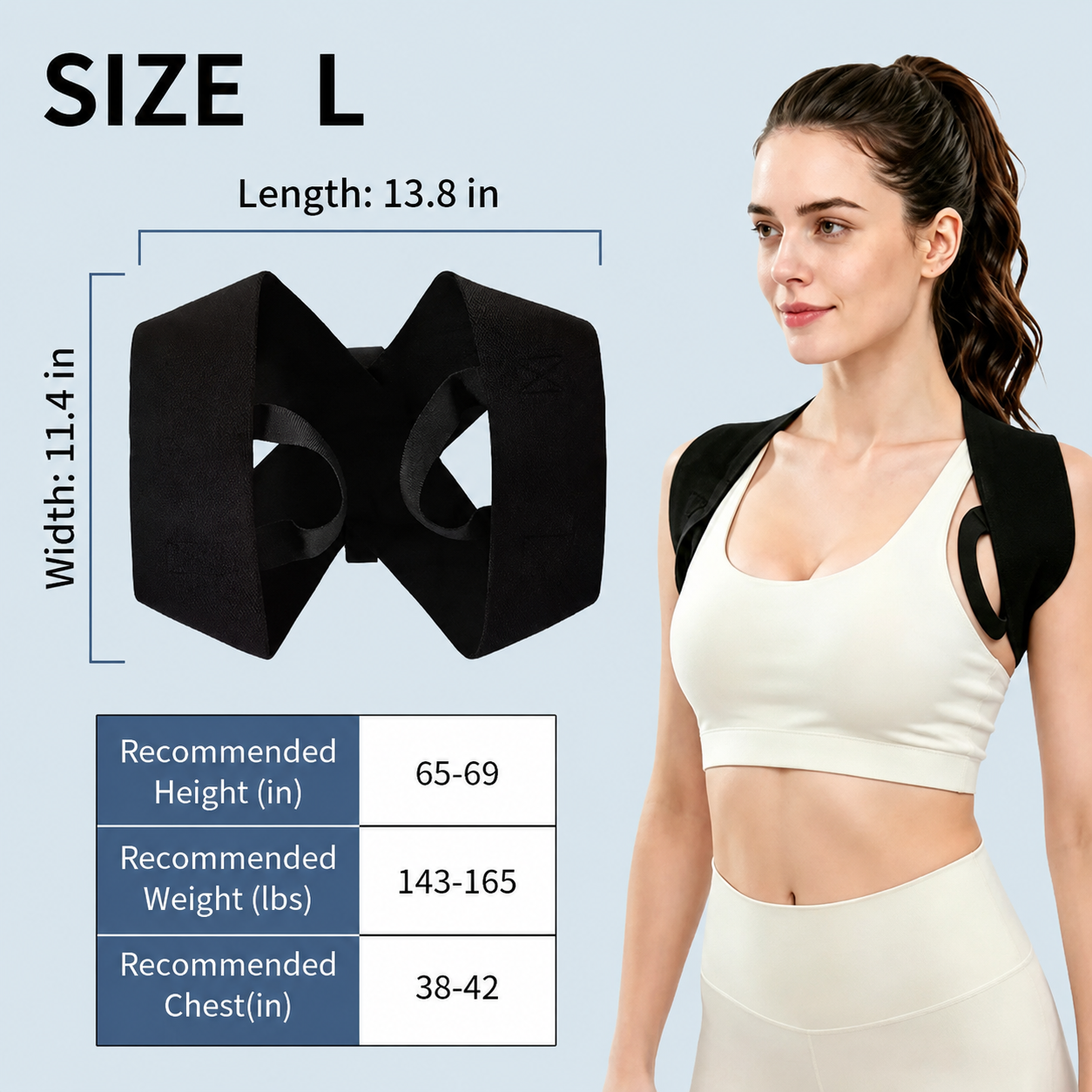 🔥LAST DAY 49% OFF🔥💪Posture Support Straps for Men & Women – ✨Elastic Back Support, Straight Back Support