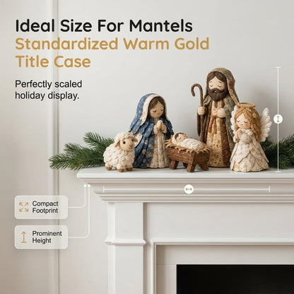 🔥 HOT SALE 🔥 DIY Patchwork Nativity Scene Sewing Kit