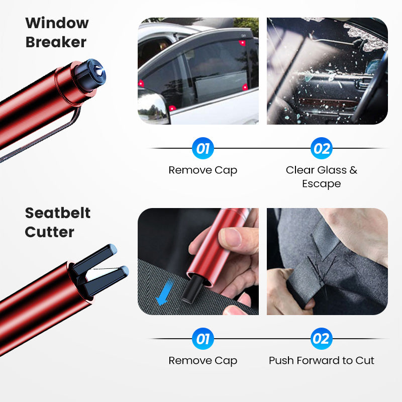 🚗 Buy 2 Get 1 Free - Mini Emergency Car Escape Tool – Compact & Ready for Emergencies ✨