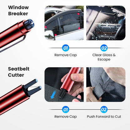 🚗 Buy 2 Get 1 Free - Mini Emergency Car Escape Tool – Compact & Ready for Emergencies ✨