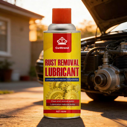 One Spray for All! Rust Remover Lubricant for Cars, Hinges & Metal Hardware