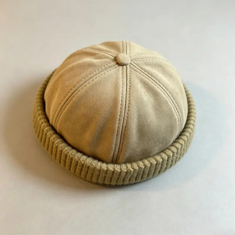 🧢🧢Unisex Knitted Beanie Beret – Soft Cotton Blend, Adjustable Stretch Fit & Everyday Streetwear Style