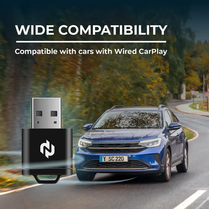 Wireless CarPlay and Android Auto adapter