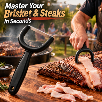 Handheld Meat & Fat Trimming Tool for Brisket and Pork 🥩✨