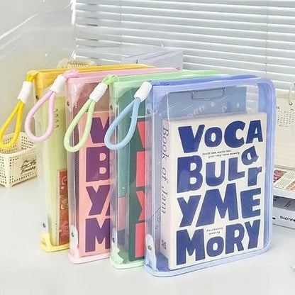 🔥2026 Hot Sale! ✨Pastel A4 Zipper File Organizer Bag📂