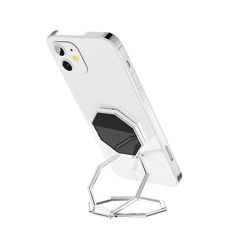 360° Rotating Foldable Phone Ring Holder Stand with Magnetic Mount Support