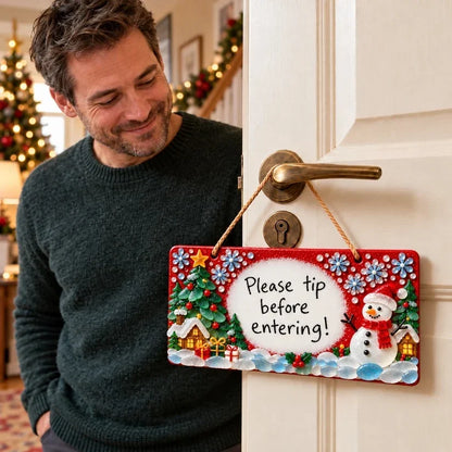 ⏳ Last Day 46% OFF – 🎄 Beginner-Friendly DIY Sea Glass Christmas Hanging Sign Kit | 8 Festive Designs with Handwritten Personalization ✍️