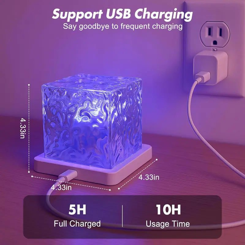 🌊 16-Color Ocean Wave Projector Light – Color-Changing Ambient Lighting ✨
