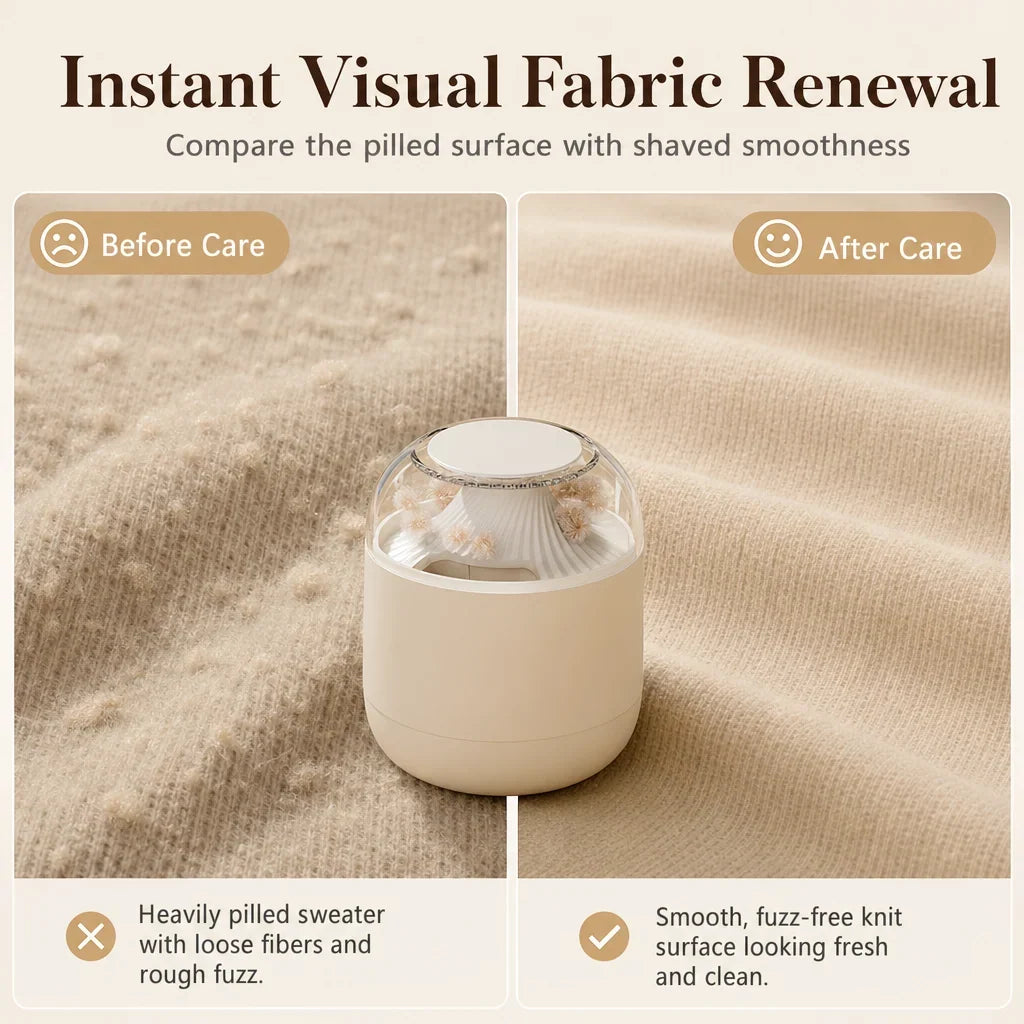 Compartmentalized Magnetic Suction Lint Remover