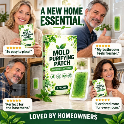 🧪 Buy More, Save More! 6-Pack Botanical Mold Purifying Patches – Long-Lasting Protection for Damp Spaces ✨