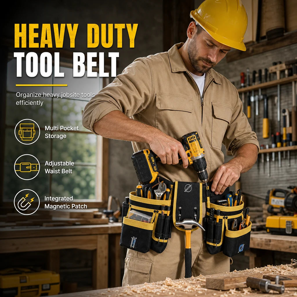 Adjustable Tool Waist Bag - 1