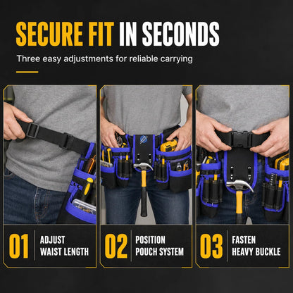 Adjustable Tool Waist Bag - 6