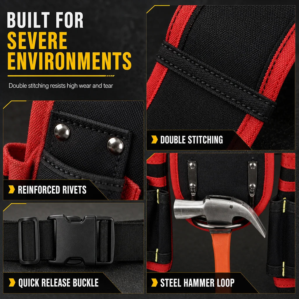 Adjustable Tool Waist Bag - 4