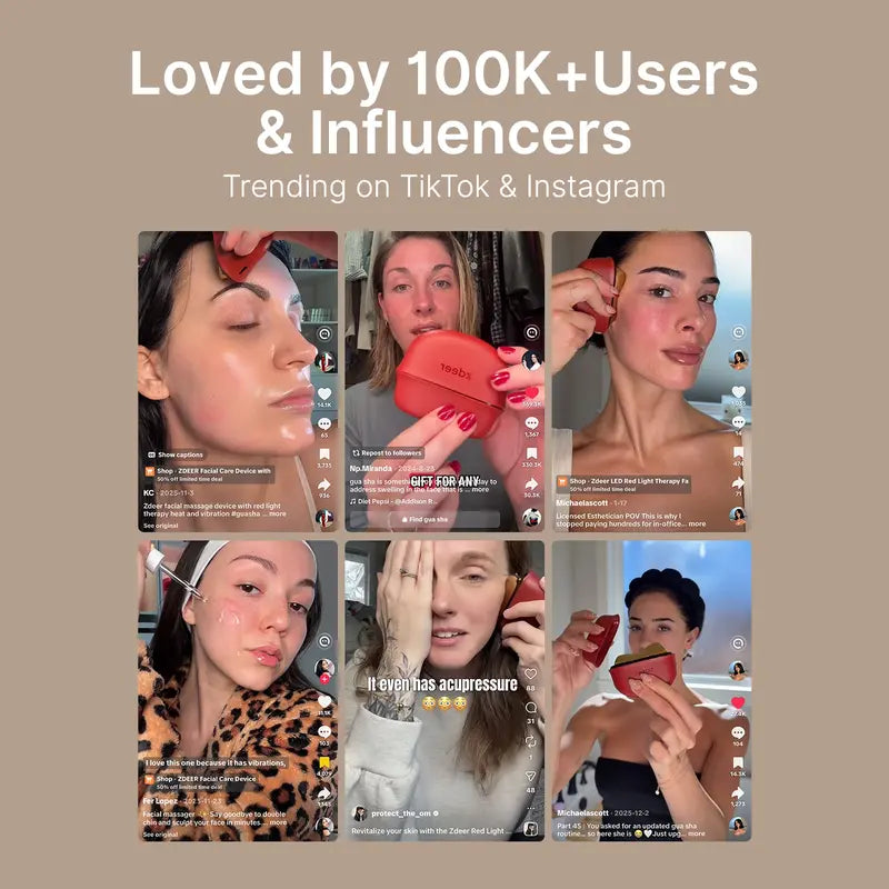 5-in-1 Red Light Facial Device