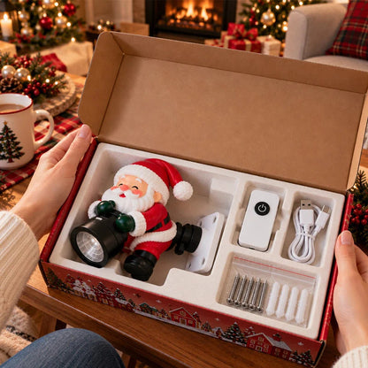 🎅 Santa Christmas Welcome Projector – Festive Greeting Light with Remote Control & Adjustable Angle!!! ✨