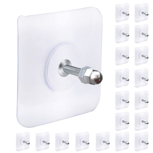 20 Pcs Heavy Duty Adhesive Wall Screws