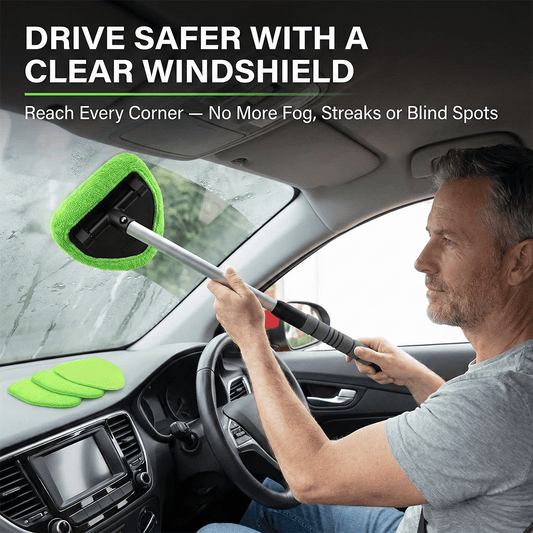 Windshield Cleaning Tool – Interior Glass Cleaning Made Easy
