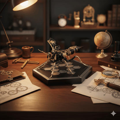 3D Metal Dragon Puzzle Kit – Mechanical DIY Model for Adults & Teens