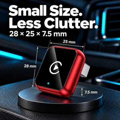 🚗📱 2027 Wireless CarPlay & Android Auto Adapter – Plug & Play USB Dongle ✨
