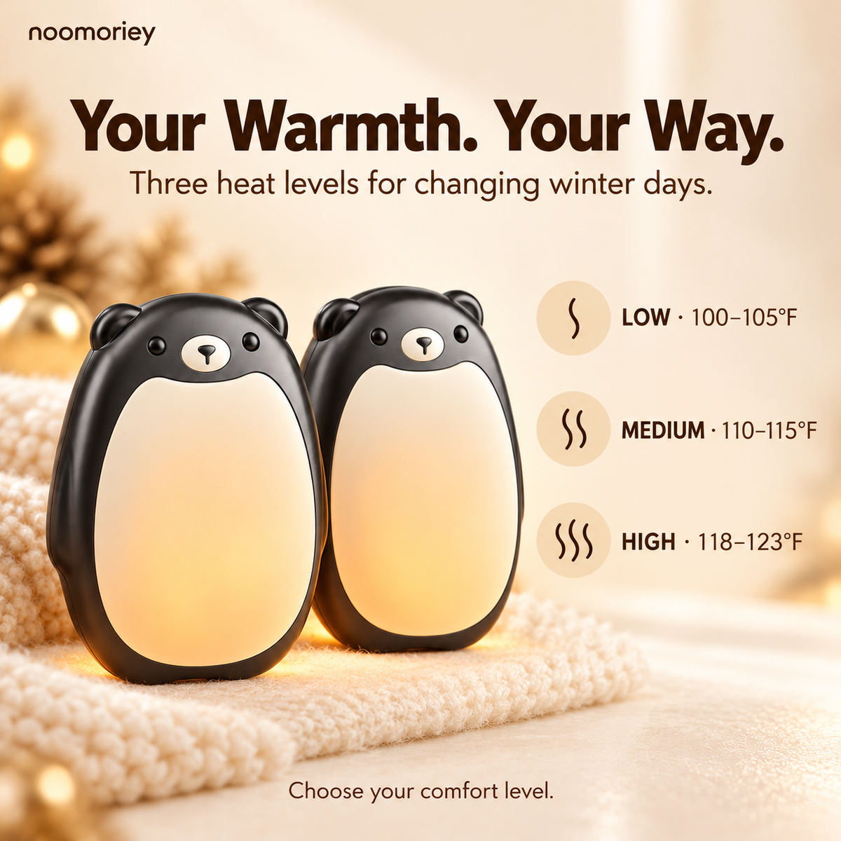 Rechargeable animal-style hand warmers