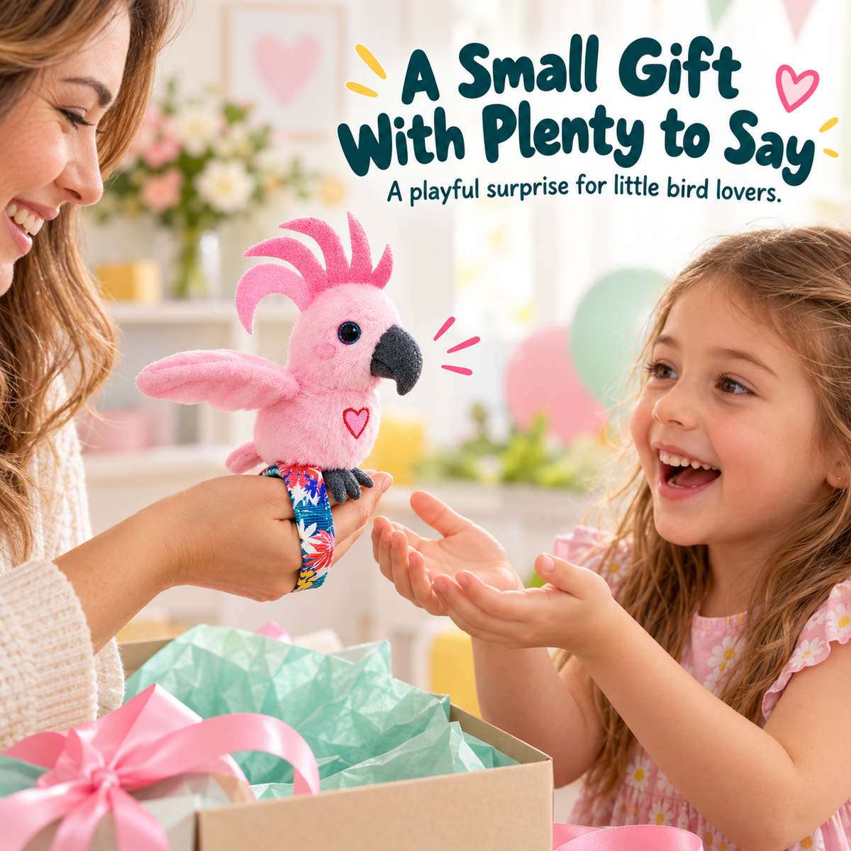 🦜 Interactive Talking Parrot Plush Toy – Sound-Activated Pet Bird Companion 🎶