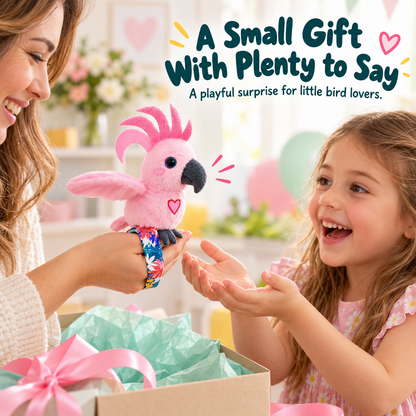 🦜 Interactive Talking Parrot Plush Toy – Sound-Activated Pet Bird Companion 🎶