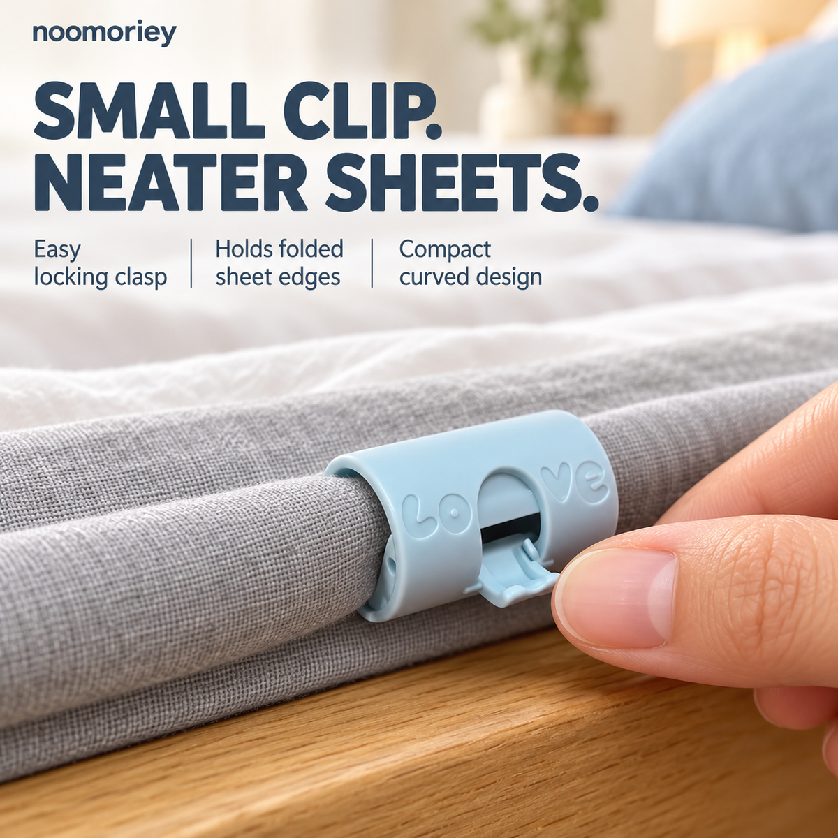 6 PCS Bed Sheet Holder Clips - 1