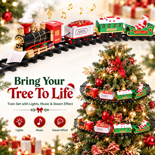 Christmas Train Set, Christmas Decorations Indoor