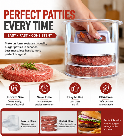 Patty Makers & Burger Presses for Meat Processing